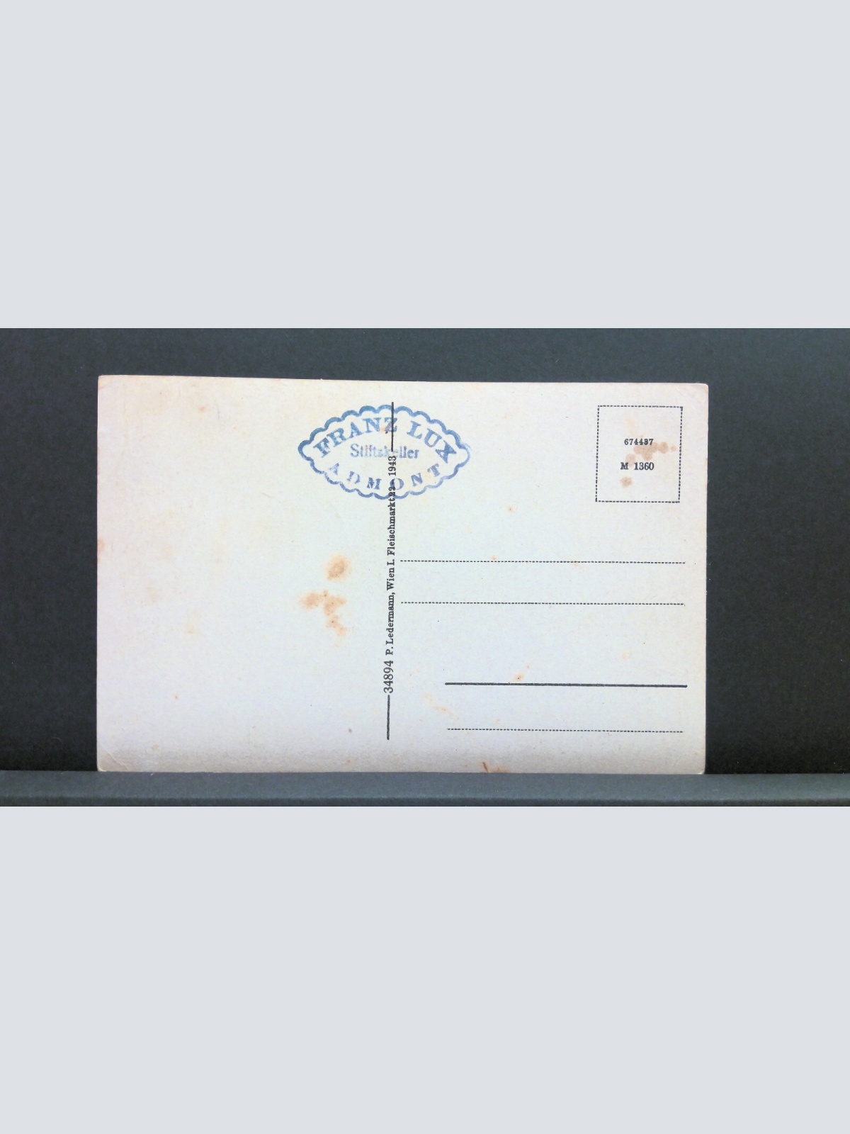 Admont Steiermark Hexenturm Natterriegel JW 650396 C