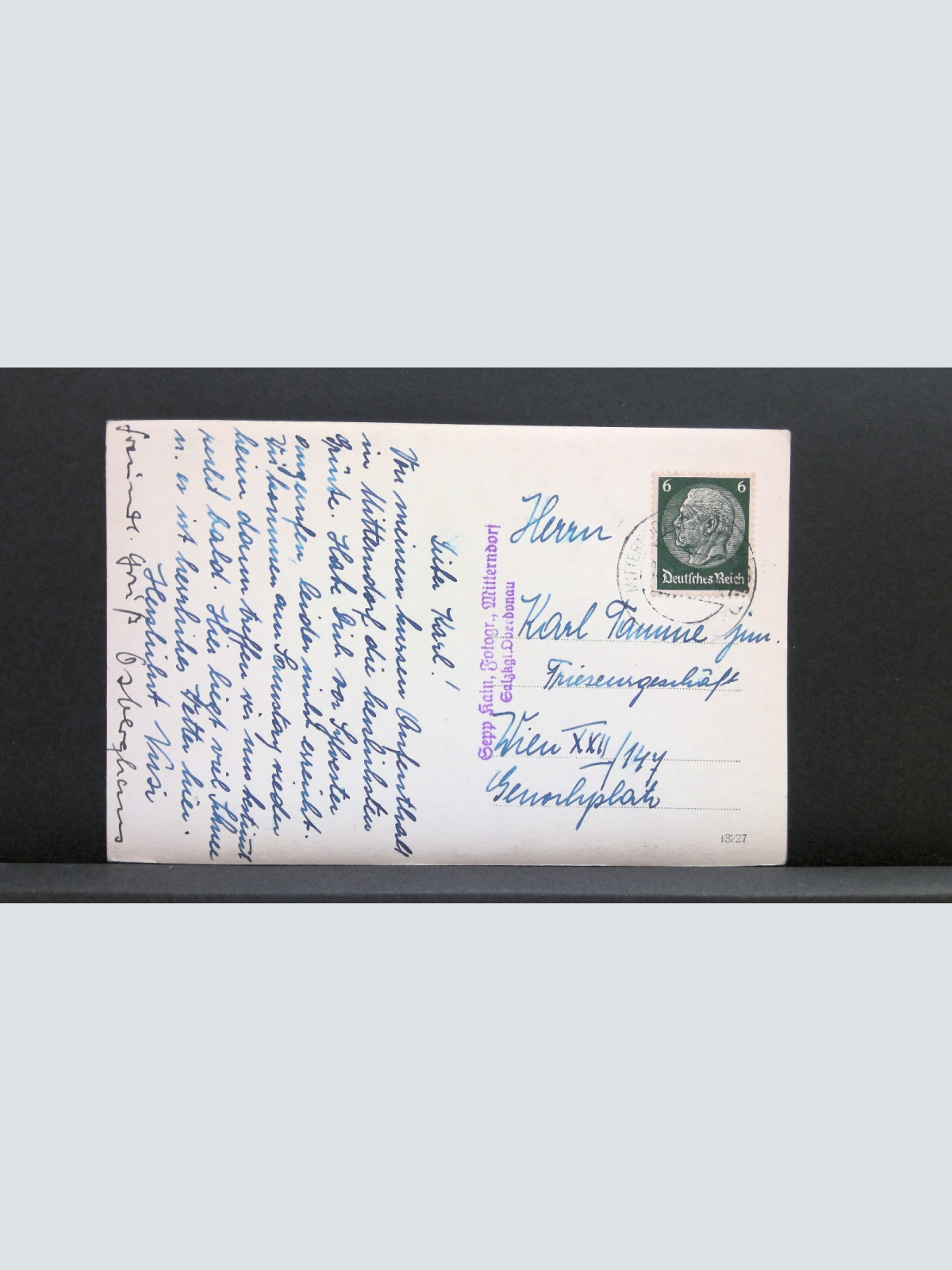 Mitterndorf Winterlandschaft JW 650393 C