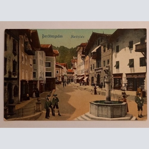 Berchtesgaden Marktplatz 500031A gr D