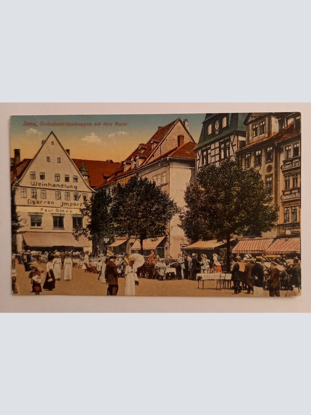Jena Marktplatz Weinhandlung 500030A gr D
