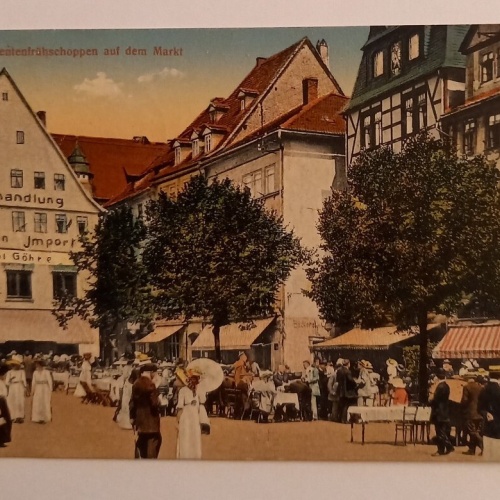 Jena Marktplatz Weinhandlung 500030A gr D