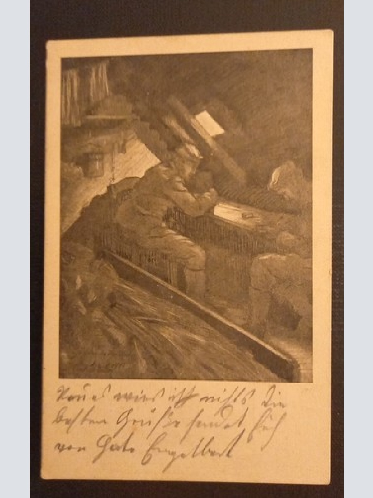 Feldpost Bayern 2 Männer 165538 H