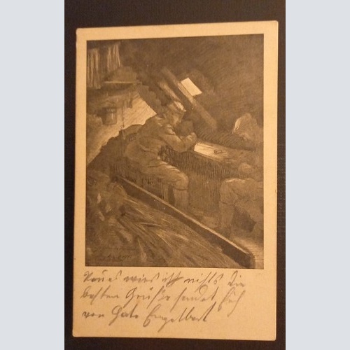 Feldpost Bayern 2 Männer 165538 H