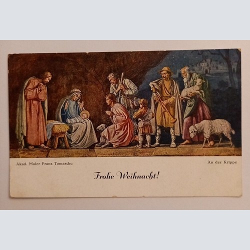 Glückwunschkarte Frohe Weihnacht 500042A gr D