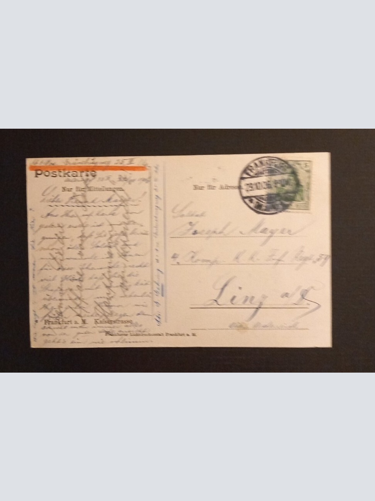 Frankfurt A.M. Kaiserstrasse 165508 H