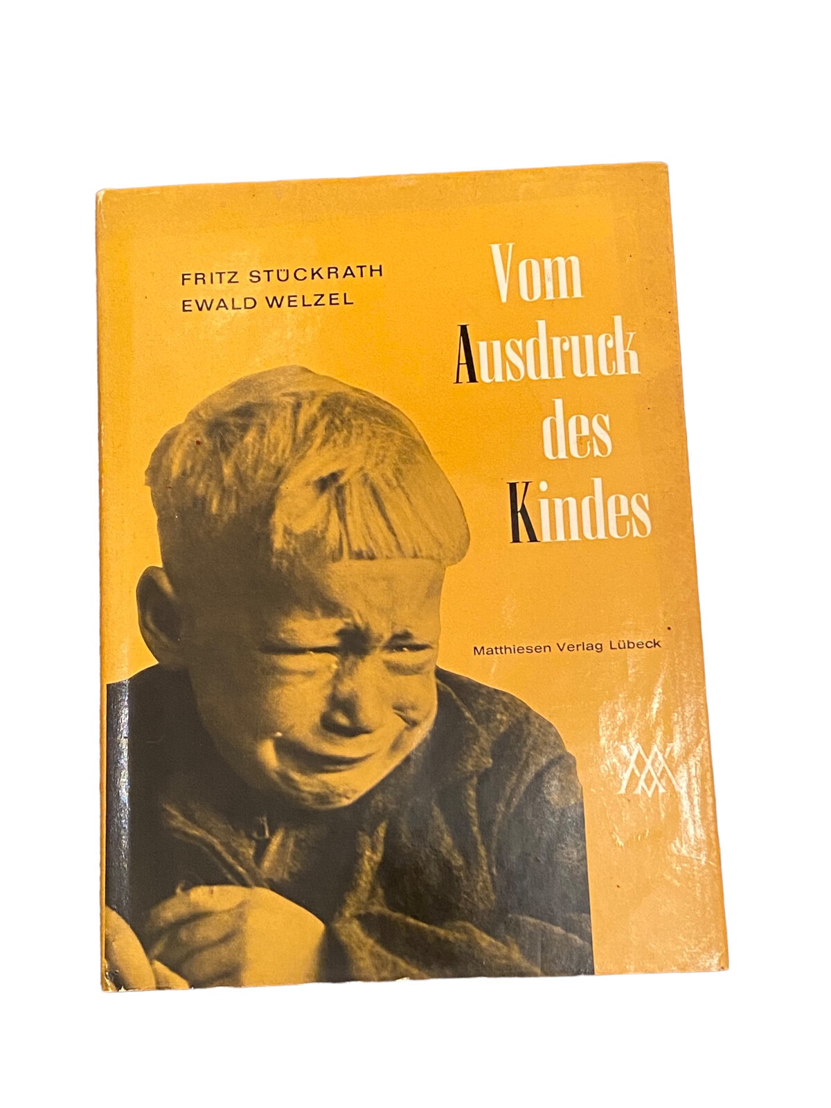 4924 Fritz Stückrath VOM AUSDRUCK DES KINDES HC + Abb