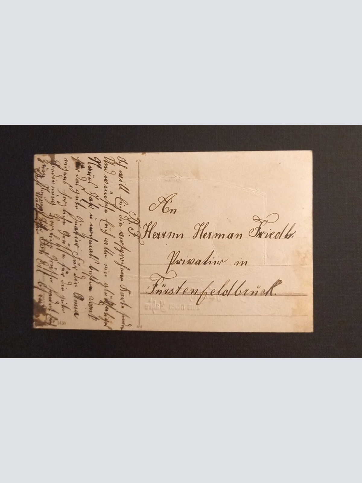 Glückwunschkarte Banknote 165498 H