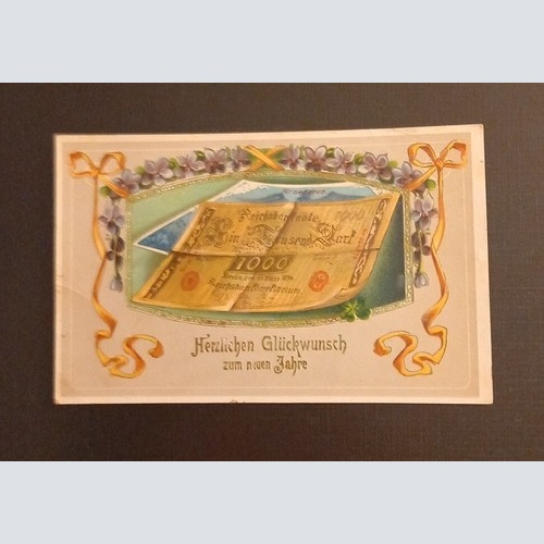 Glückwunschkarte Banknote 165498 H