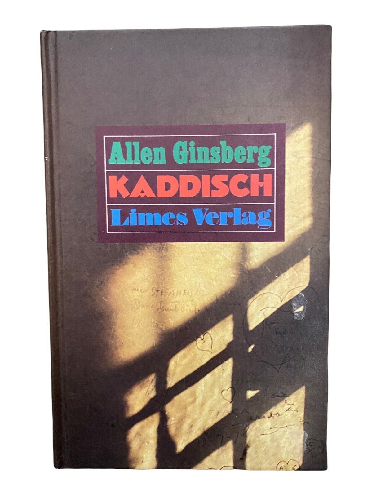 1120 Allen Ginsberg KADDISCH. GEDICHTE. ENGLISCH UND DEUTSCH HC
