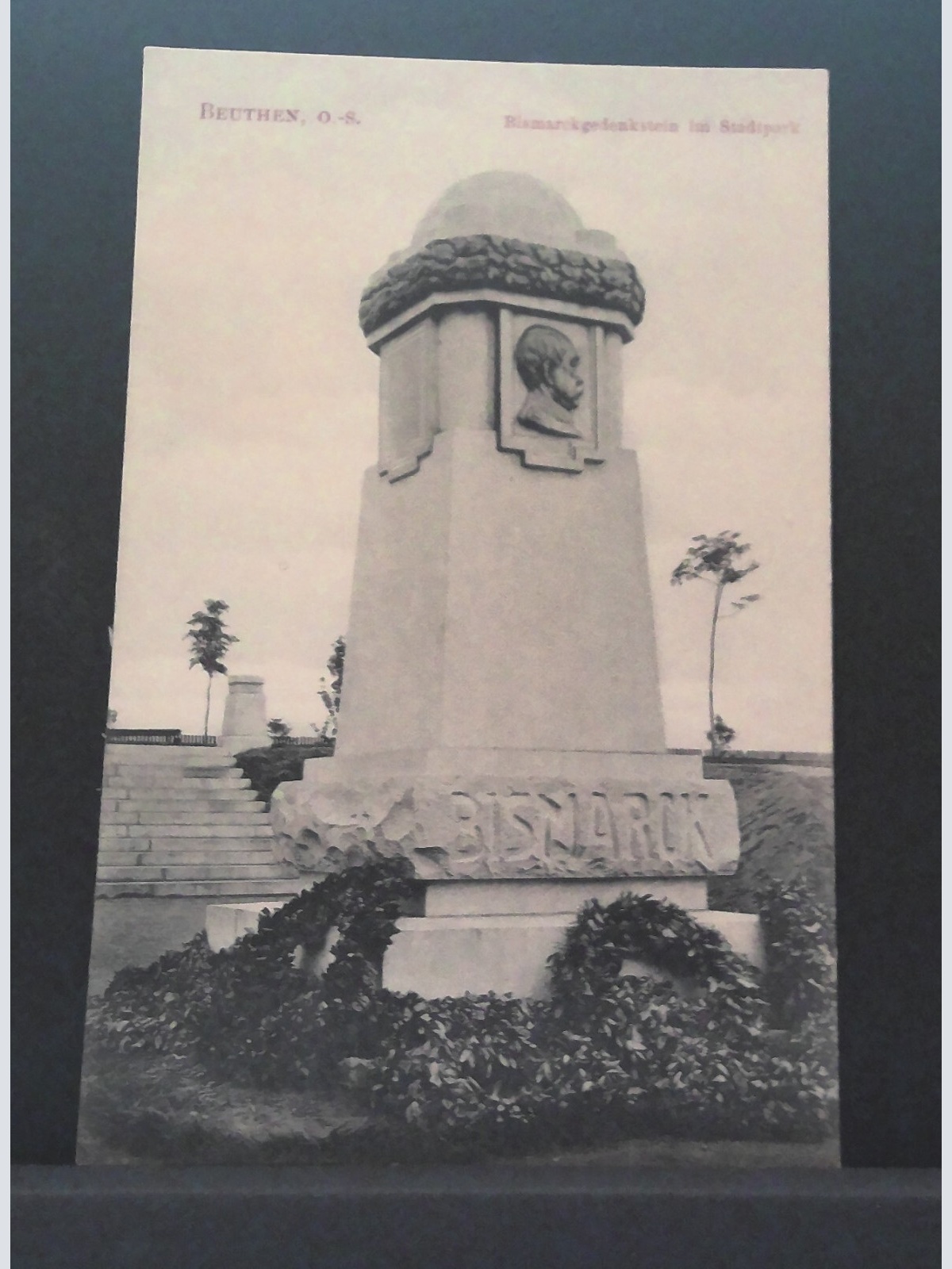 Beuthen Bismarckdenkmal im Stadtpark JW 500239 C