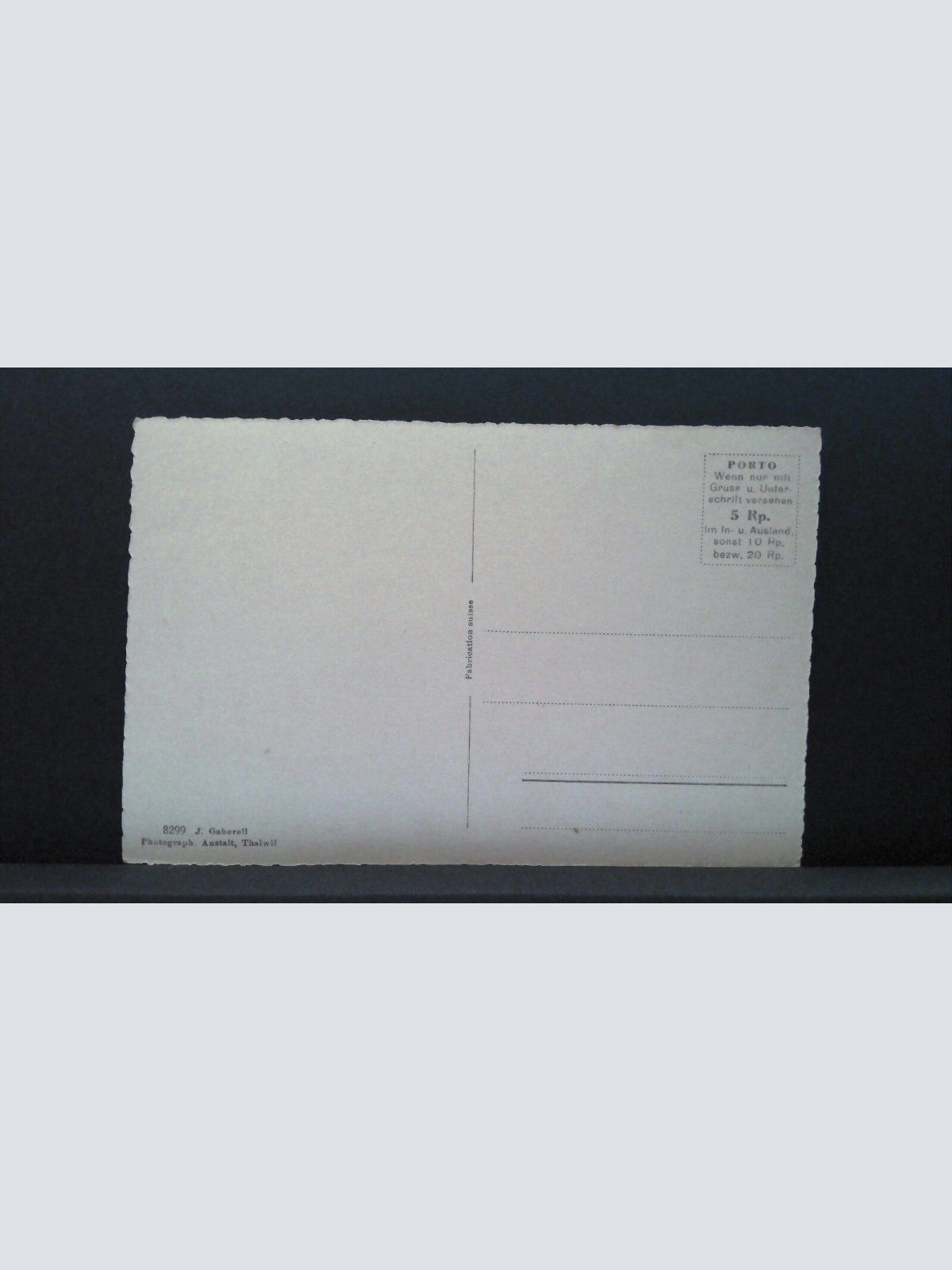 Simplonstrasse Rückblick gegen Brig und Bietschhorn Vorarlberg JW 500281 C