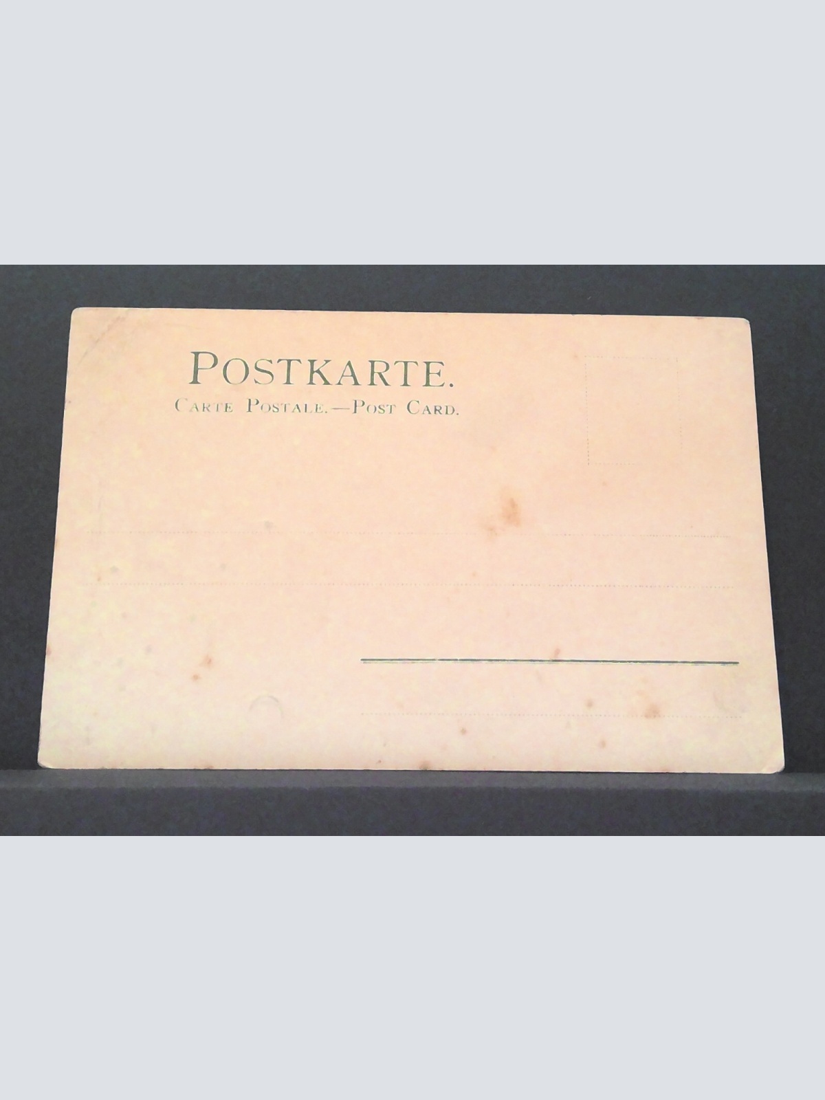 Mondscheinpostkarte Mond Sterne Rosen JW 650424 C