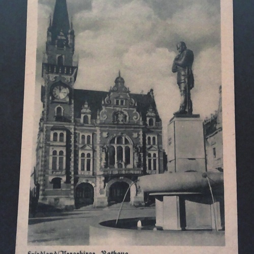 Friedland Isergebirge Rathaus JW 500193 C