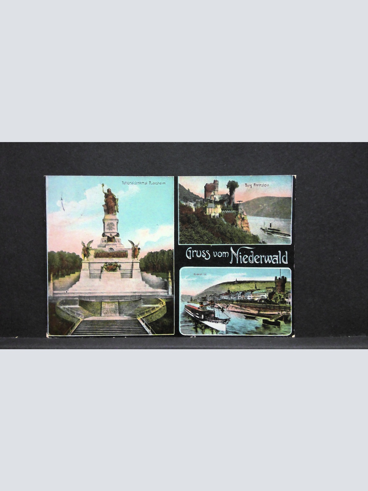 Gruss vom Niederwald Nationaldenkmal Rüdesheim 110109 jw J