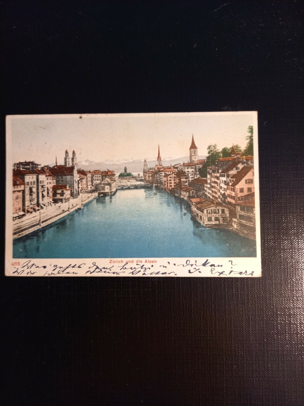 Zürich und die Alpen 410519 gr