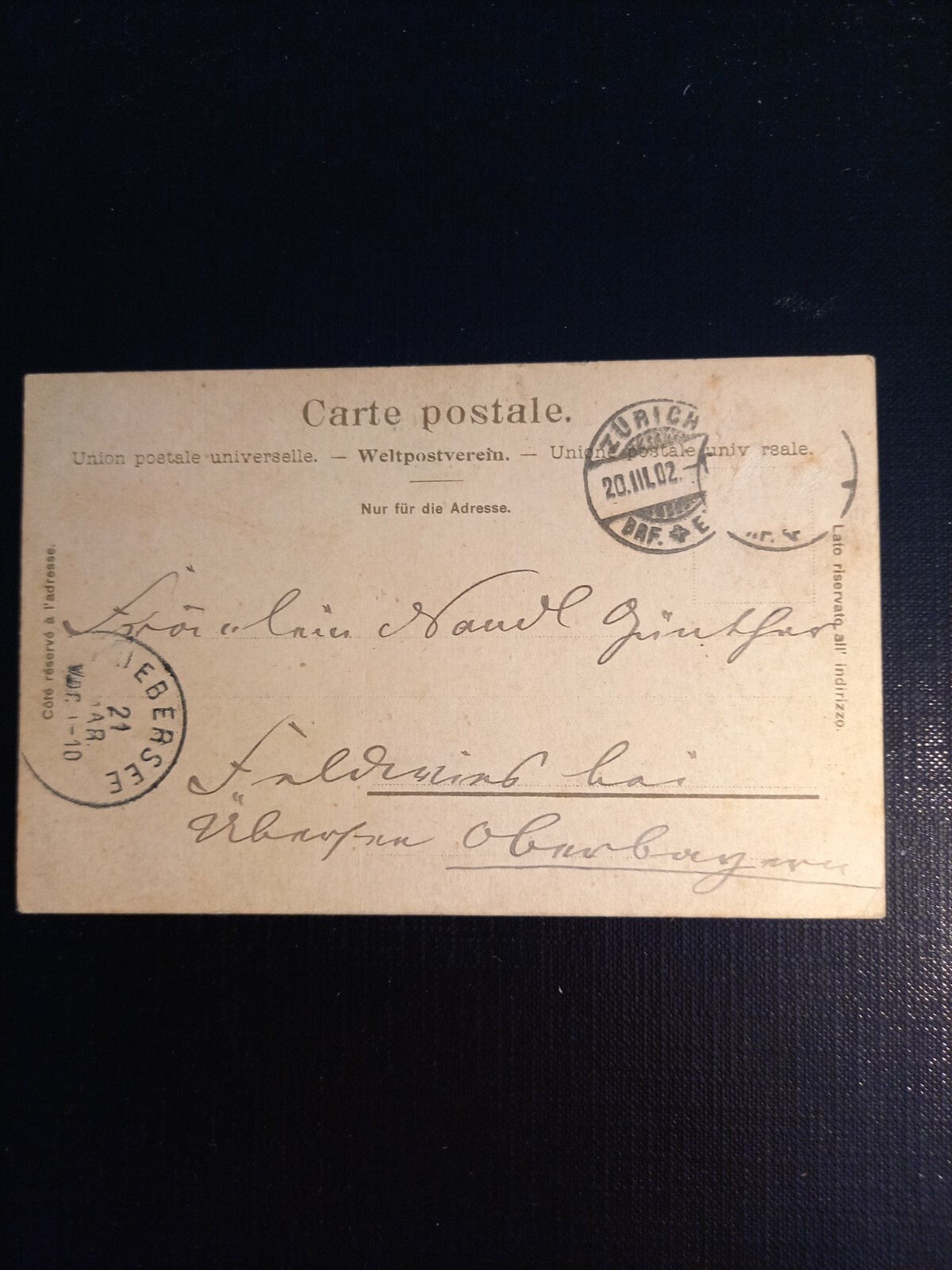 Zürich und die Alpen 410519 gr