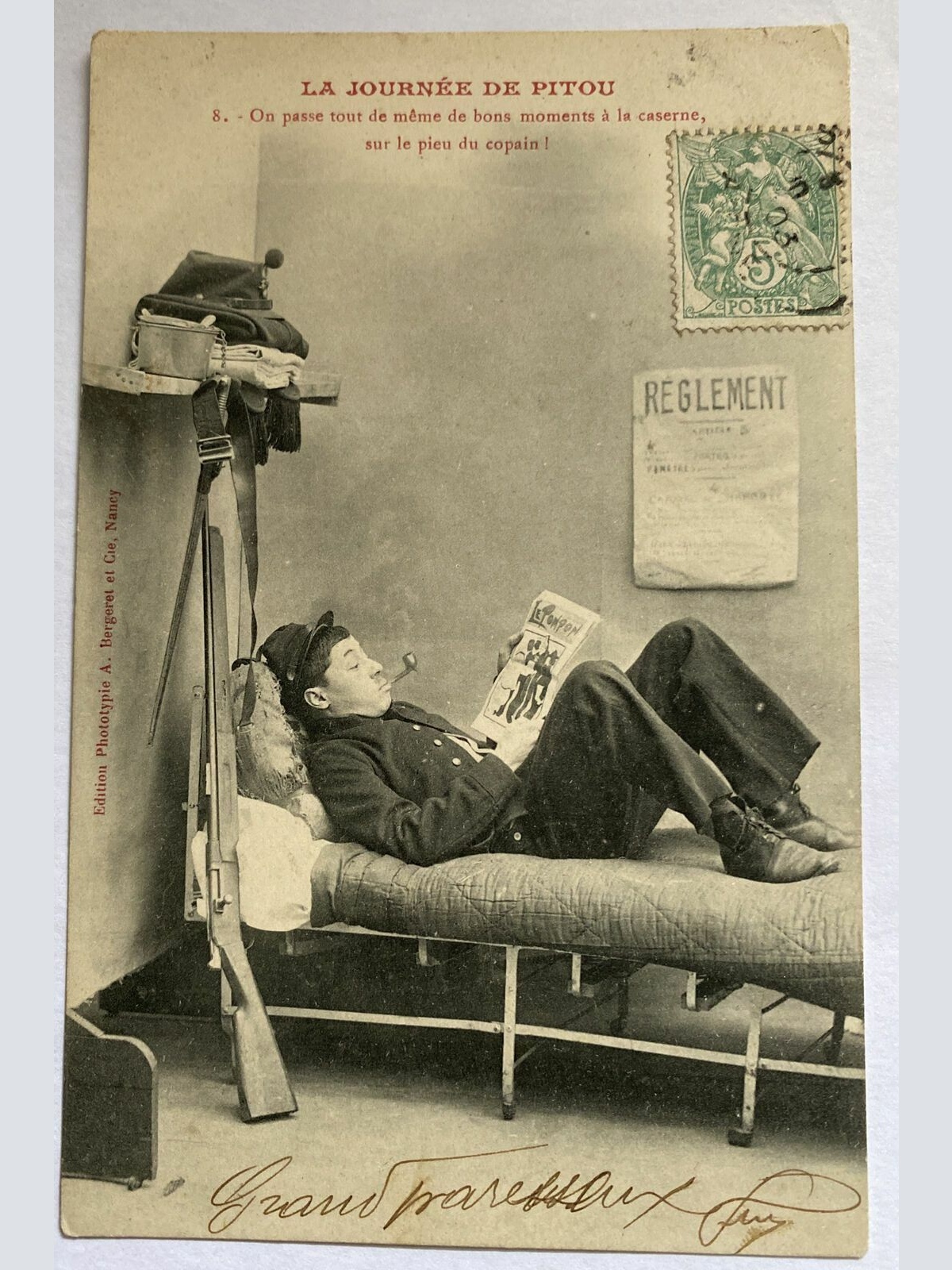 La Journee de Pitou Gewehr 90001