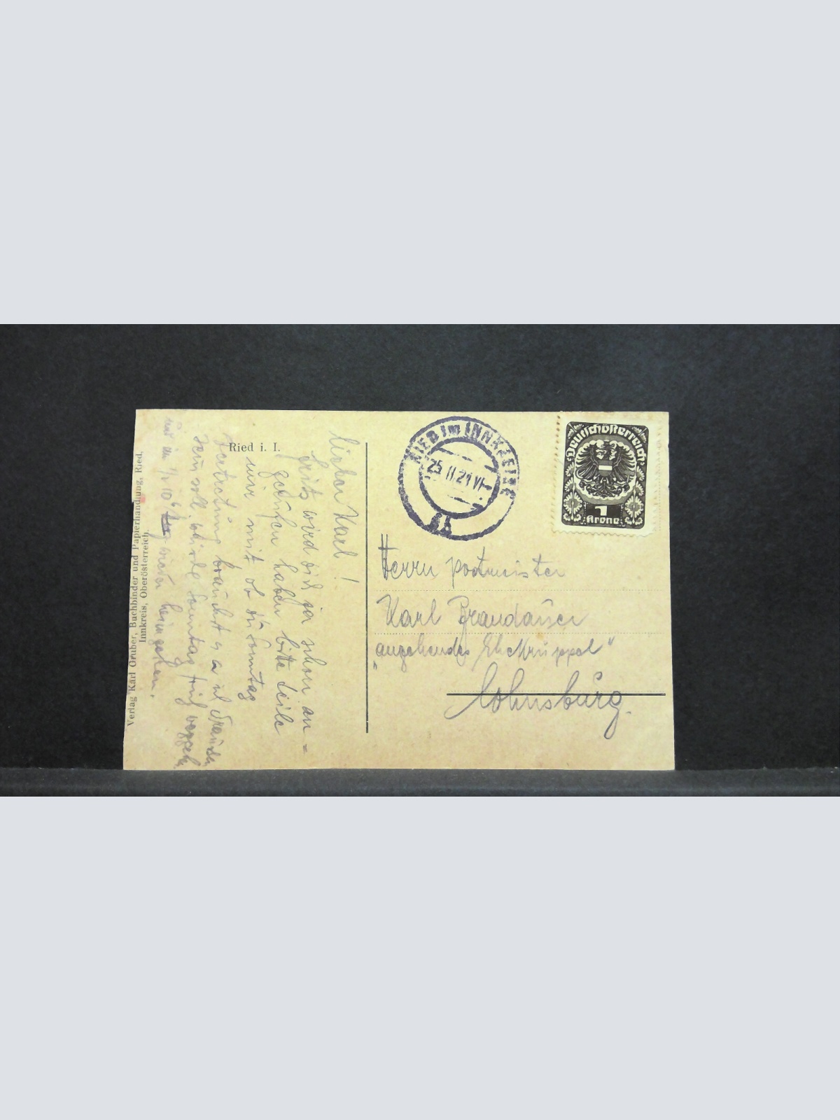 Ried im Innkreis Oberösterreich Stadtplatz 600693A jw J