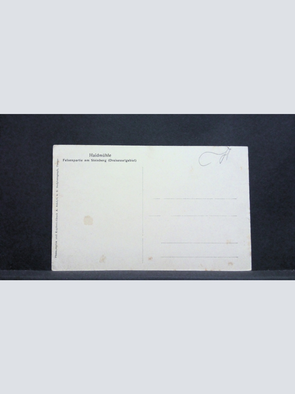 Haidmühle Felsenpartie am Steinberg Dreisesselgebiet 140422 jw J