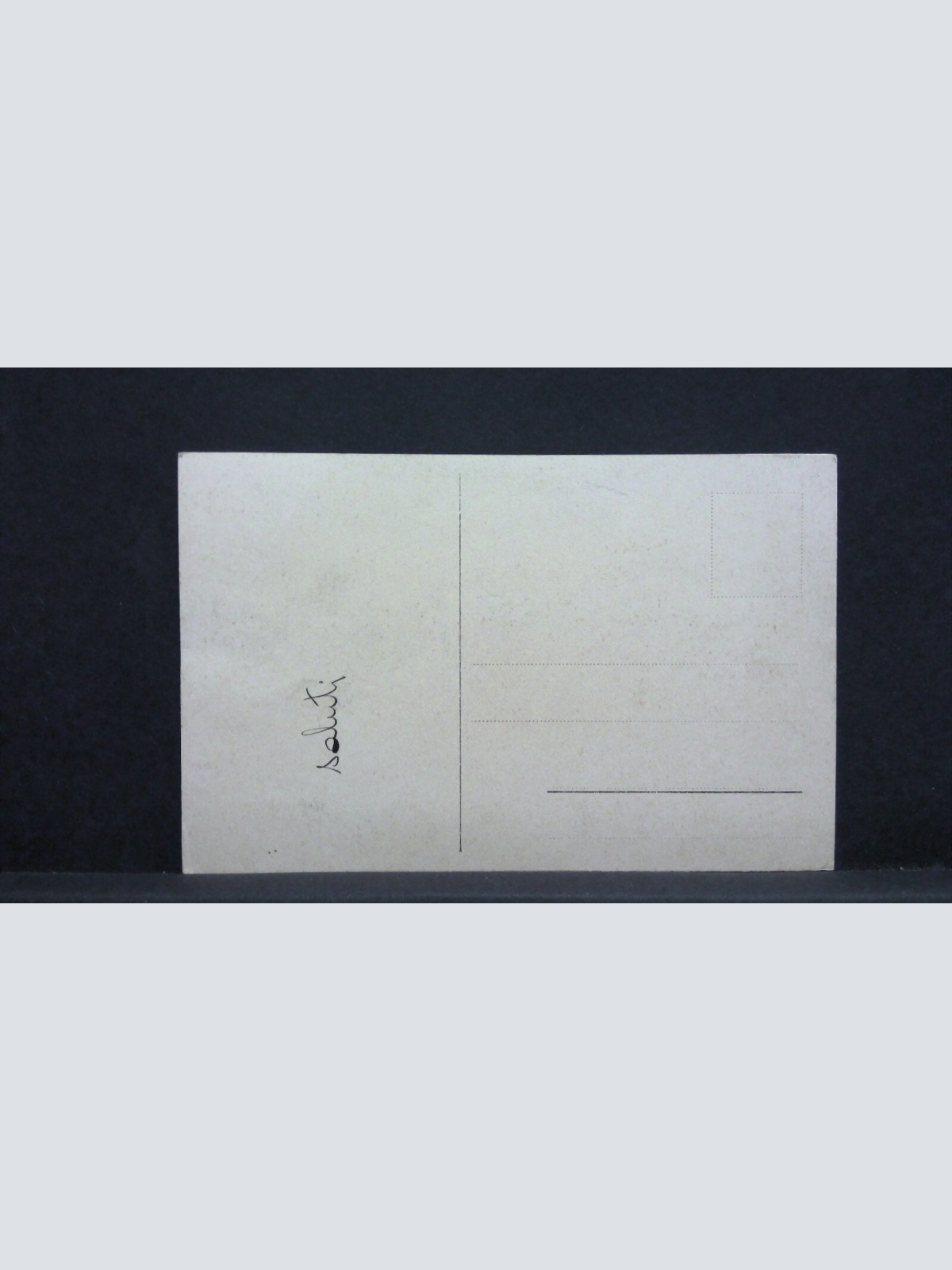 gemalte Künstlerkarte von unbekannt See Mond 400551 jw J