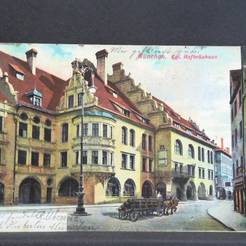 München Königliches Hofbräuhaus Pferdefuhrwerk 20007 jw J
