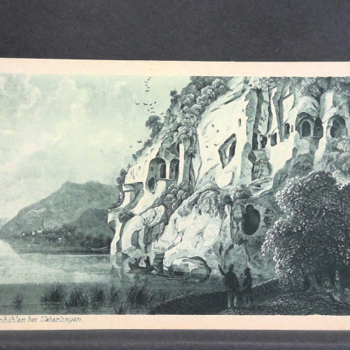 Die Heidenhöhle bei Ueberlingen Gemälde 82012 jw J