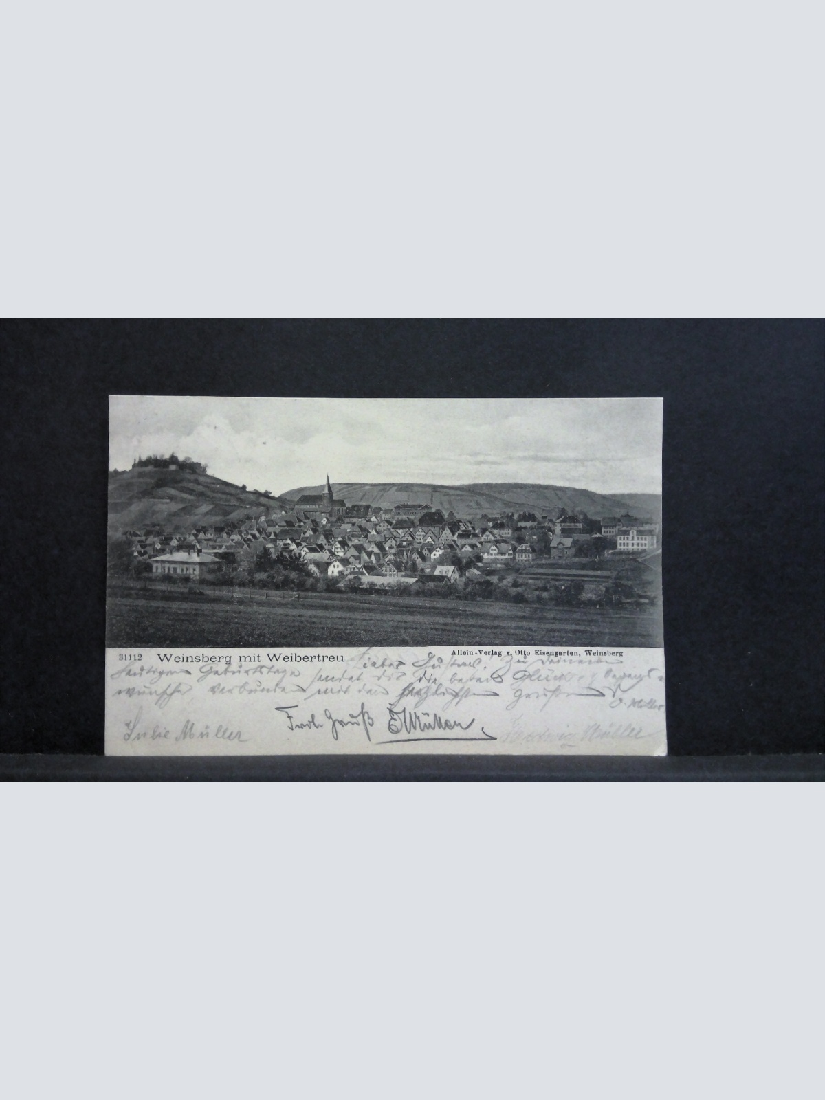 Weinsberg mit Weibertreu Berg Kirche 80190 jw J