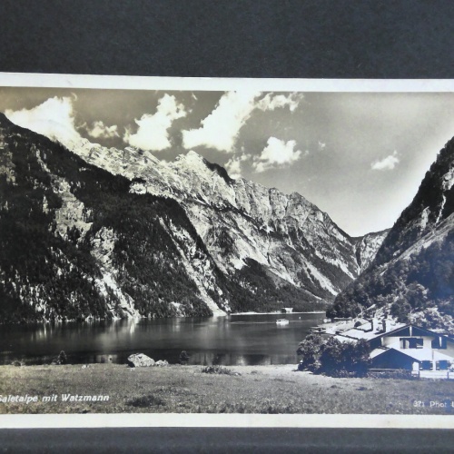 Saletalpe mit Watzmann Berge See 40114 jw J