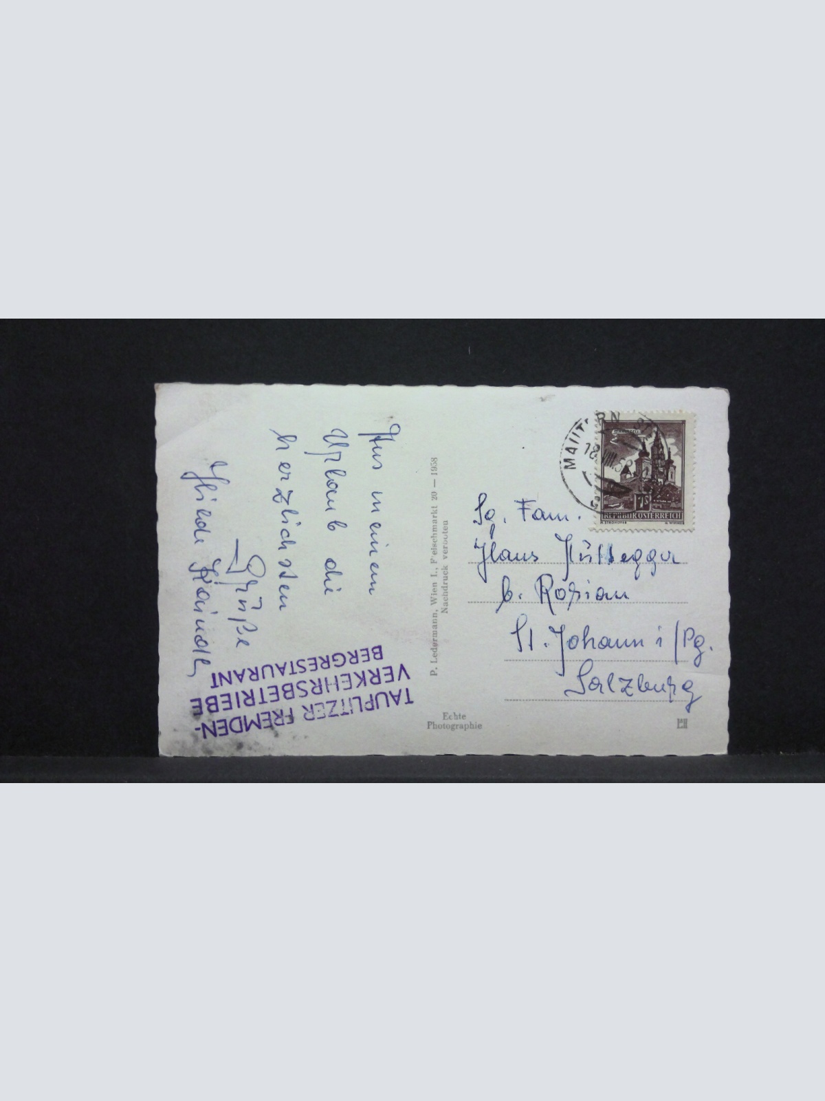 Gruß von der Tauplitzalm 400511 jw J