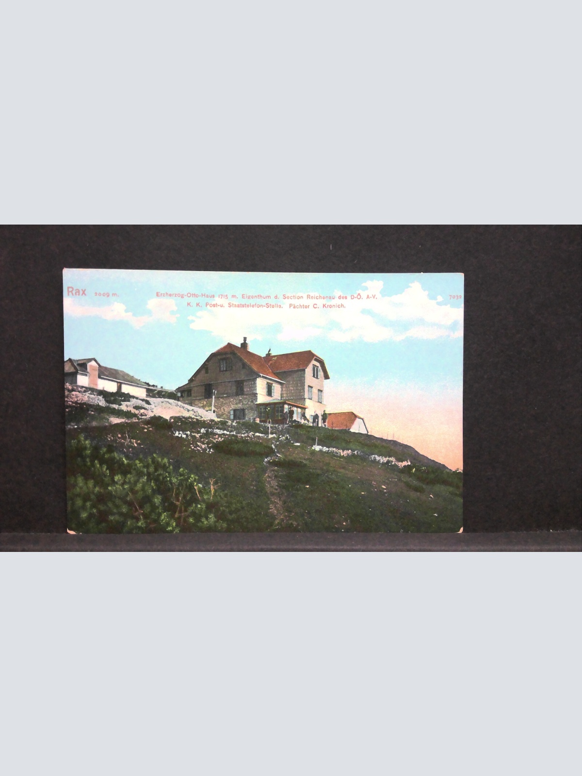 Erzherzog-Otto-Haus Rax Staatstelefonstelle o.Nr. jw J