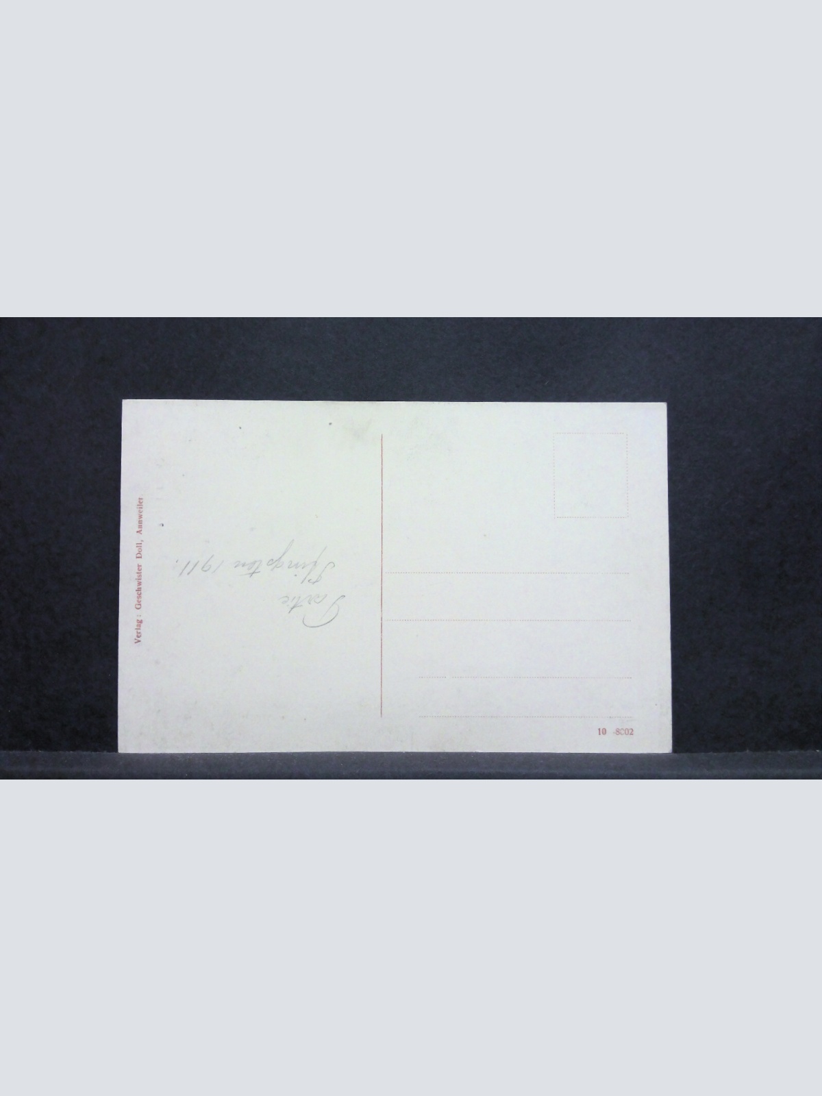 Blick auf Trifels Berg Wald 140467 jw J