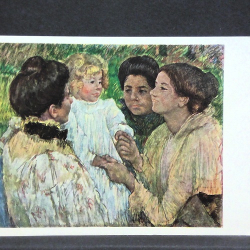 Marry Cassatt Femmes et Enfant Kind Künstlerkarte 20022 jw J