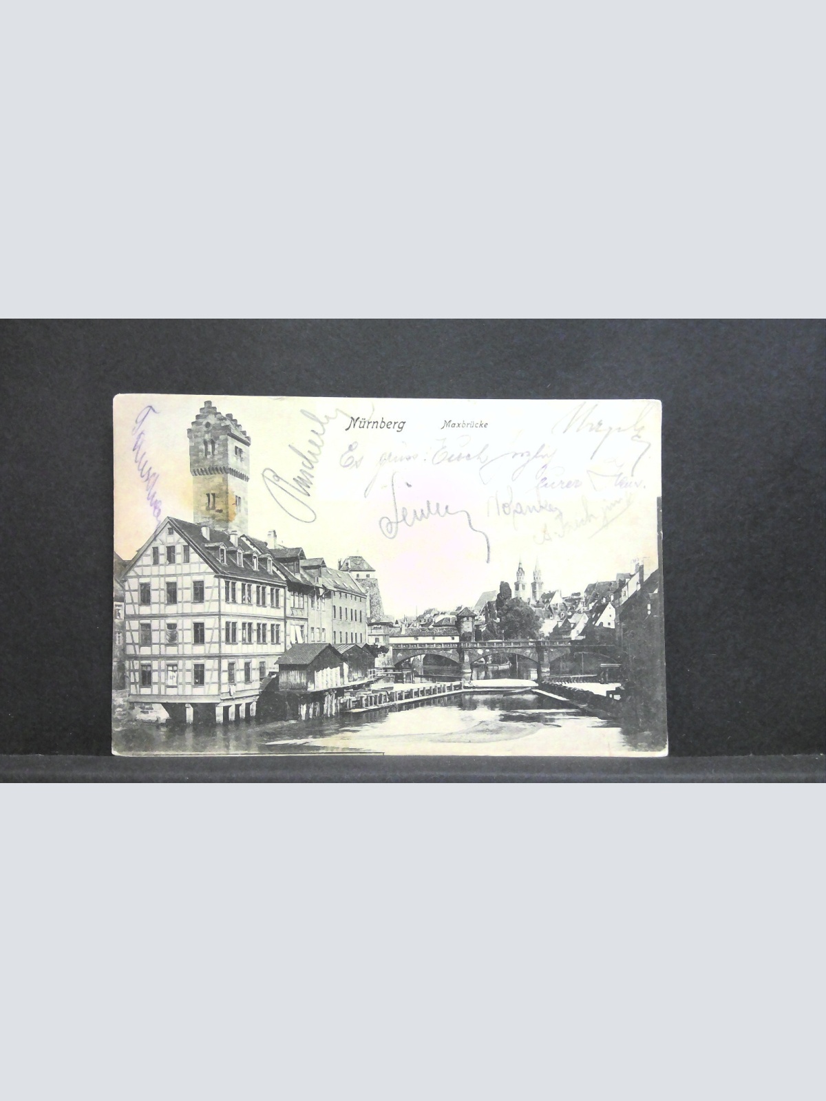 Maxbrücke Nürnberg Fluss 722 jw J