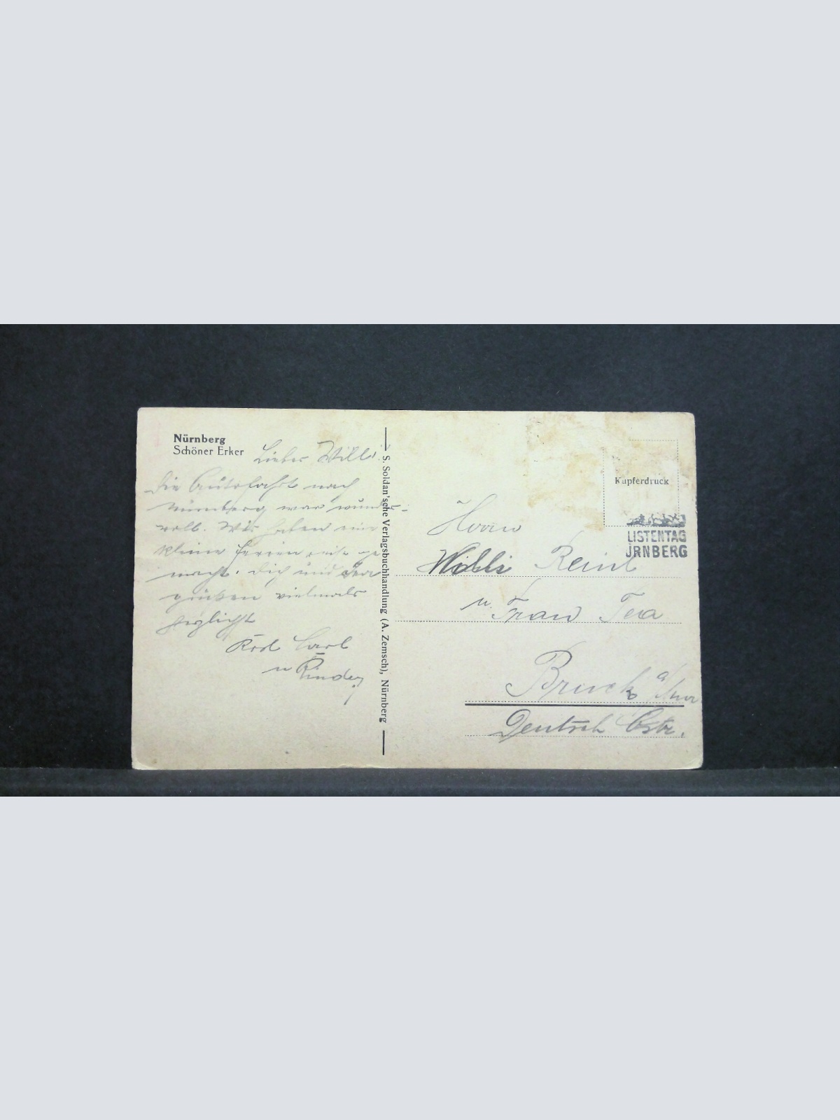 Schöner Erker Nürnberg 718 jw J