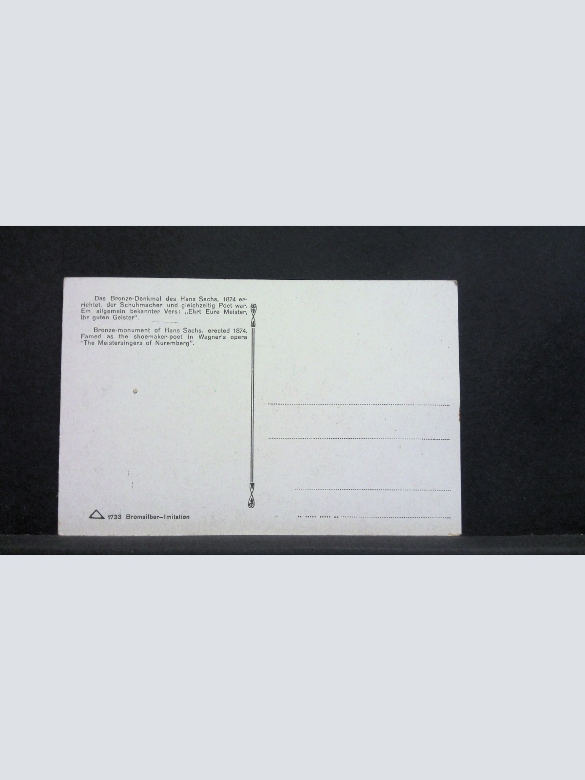 Hans Sachs Denkmal Nürnberg 80217 jw J