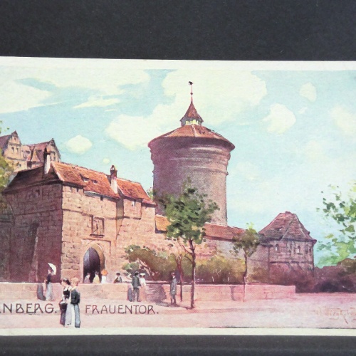 Nürnberg Frauentor Gemälde 85057 jw J
