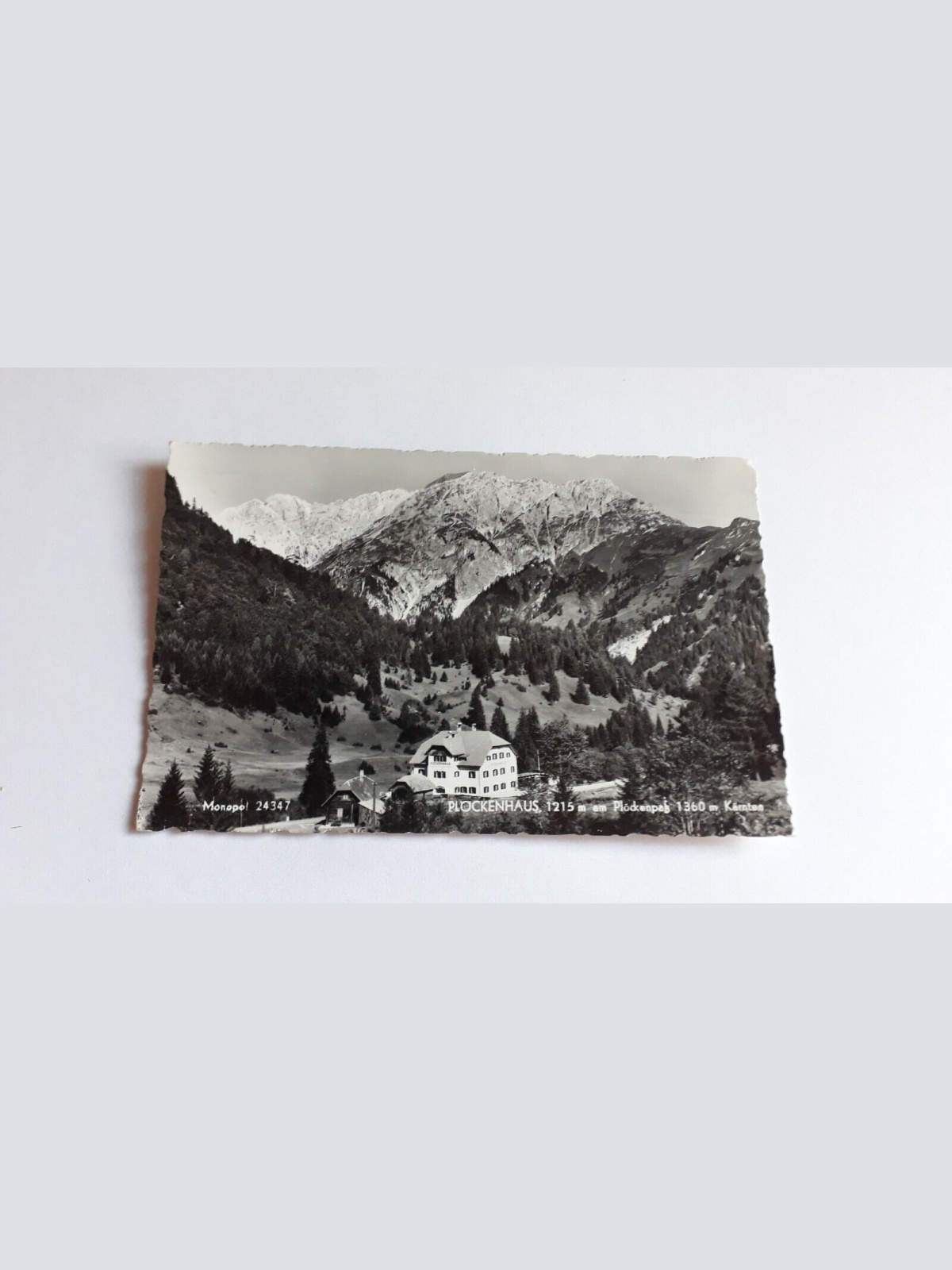 Plockenhaus, 1215m am Plöckenpaß 1360m. Kärnten.20076