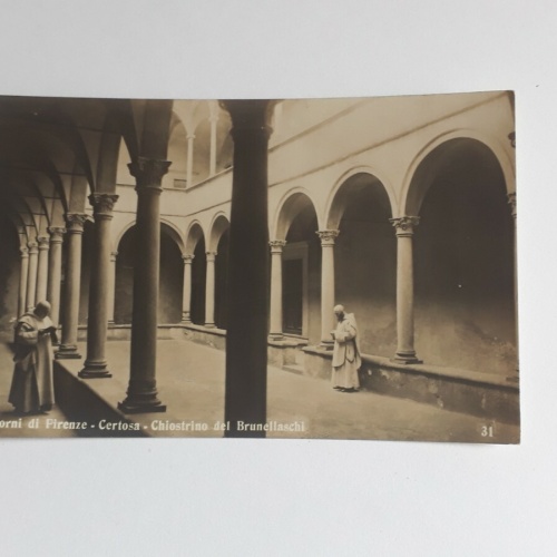 Dintorni di Firenze - Certosa - Chiostrino del Brunnellschi.20315 Shit