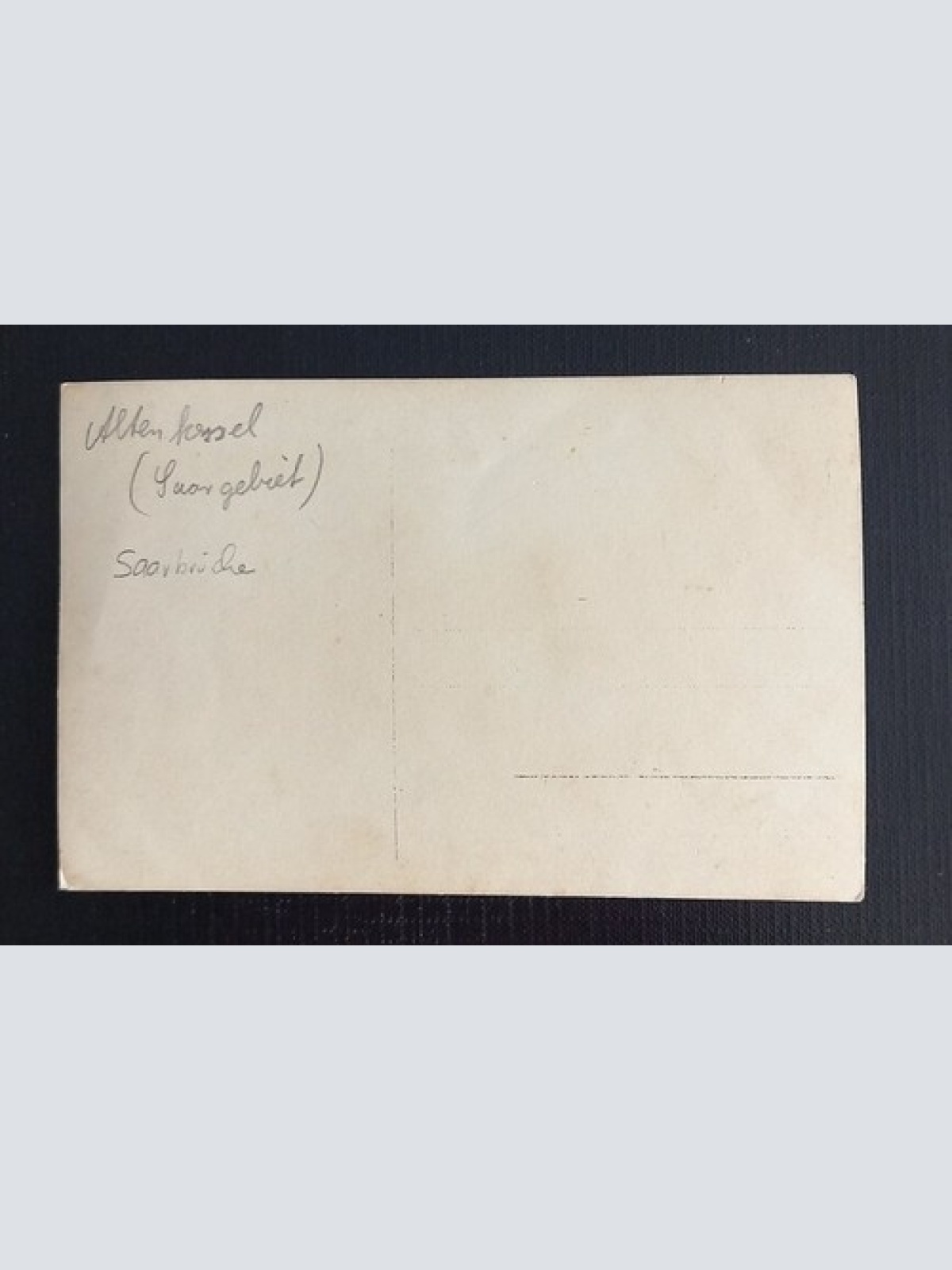 Saarbrücken Saargebiet 650157 G