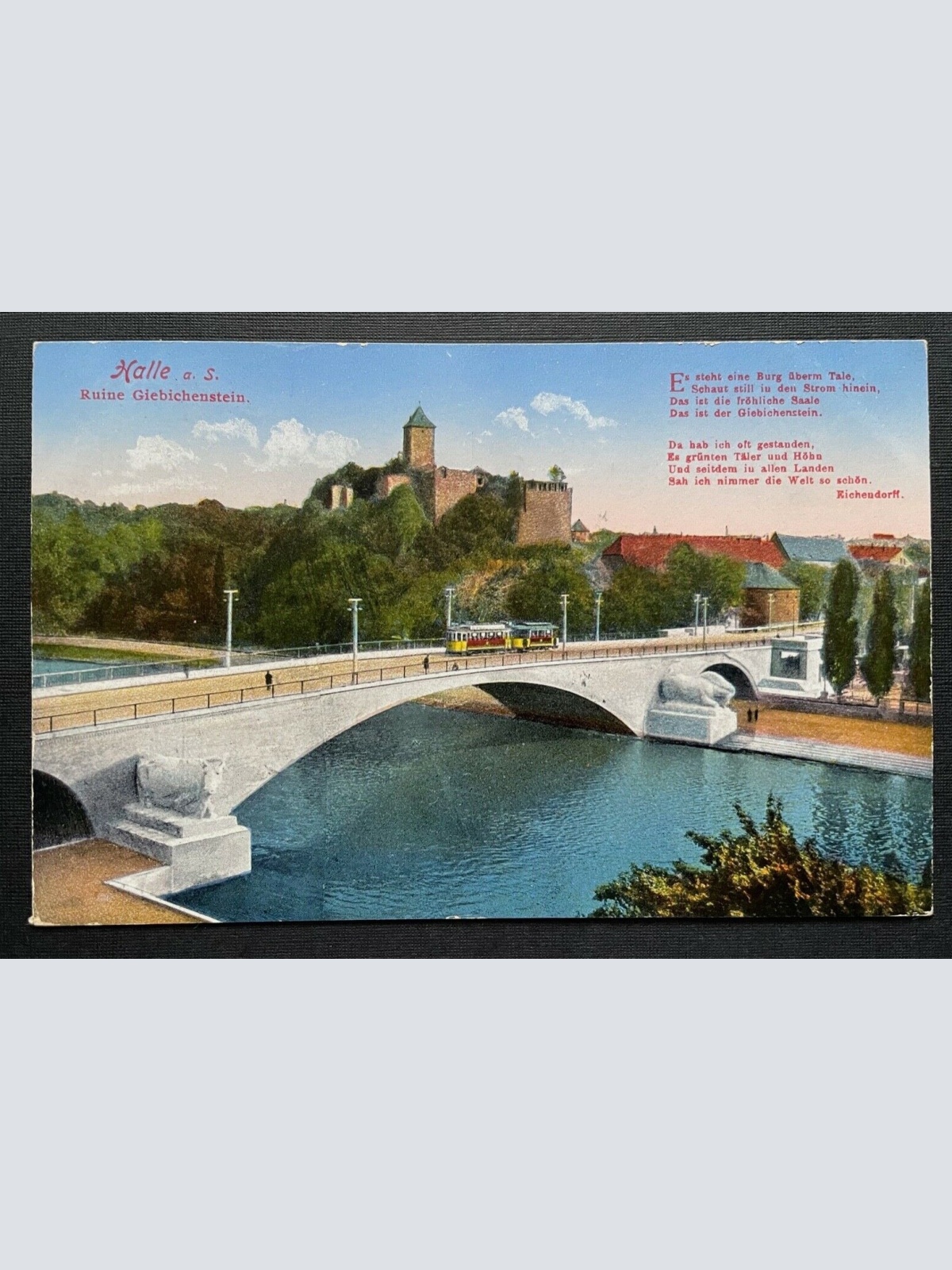 Halle a.Saale Ruine Giebichenstein Burg Stadt SachsenAnhalt Deutschland 401046 A