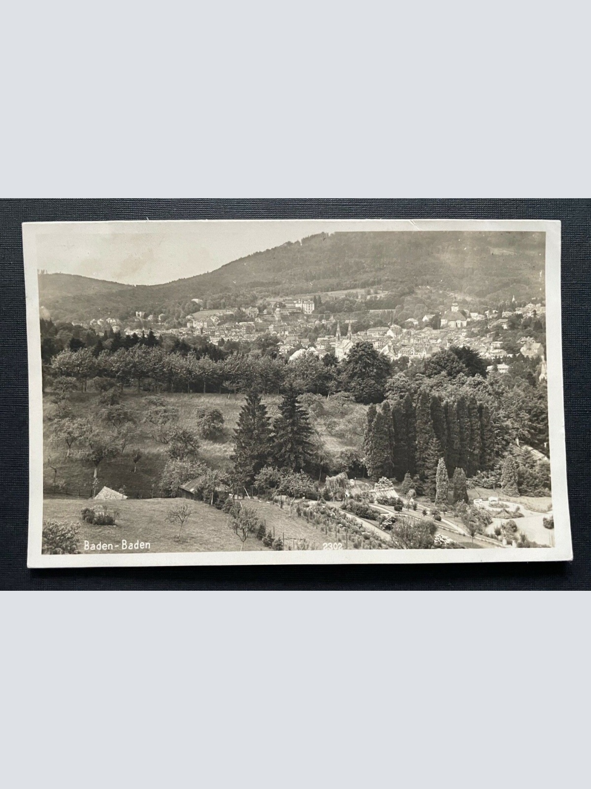 Baden-Baden Stadt Berg Schwarzwald Baden-Württemberg Deutschland 401051 TH A