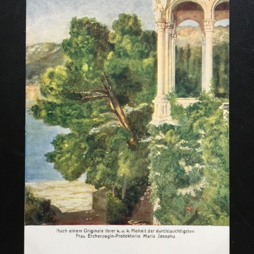 Palast - Säulen Wald - Original von Erzherzogin-Protekt. Maria Josepha 270002 TH