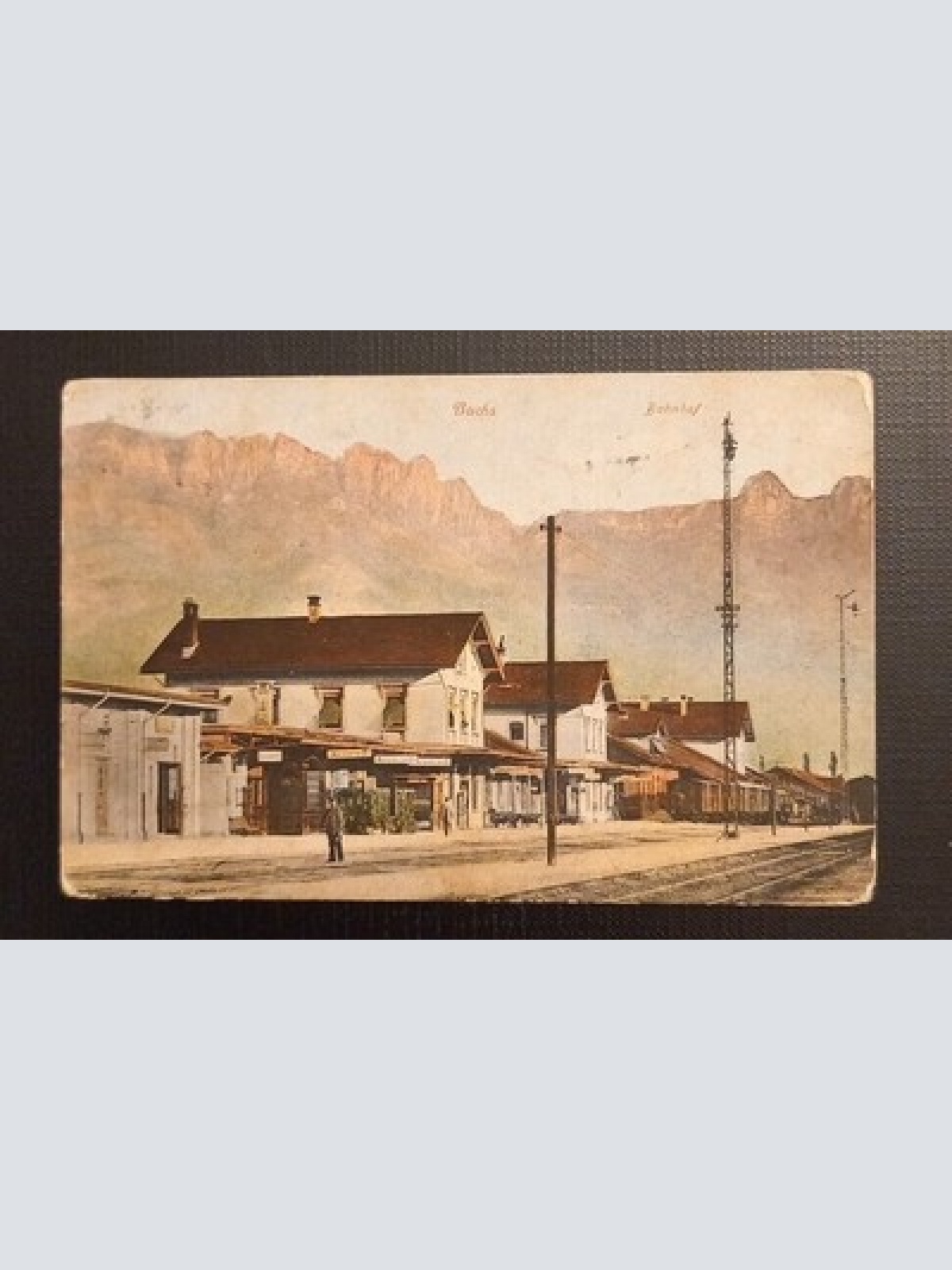 Ansichtskarte Schweiz St. Gallen Buchs Bahnhof 800051 Ga