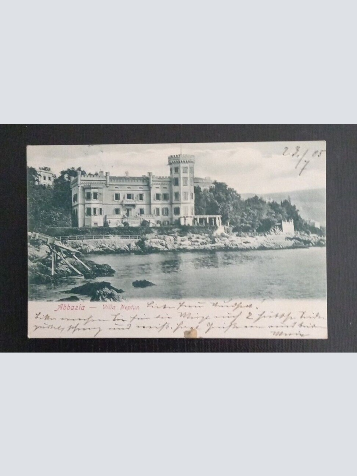 Ansichtskarte Abbazia Villa Neptun 800081 Ga E