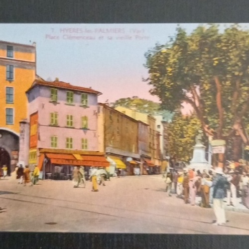 Heeres Les Palmiers Place Clemenceau et sa vieilie Porte 800084 Ga E