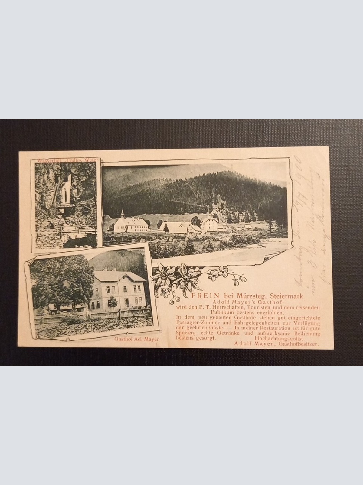 Frein Bei Mürzsteg Steiermark 800058 Ga ShSt