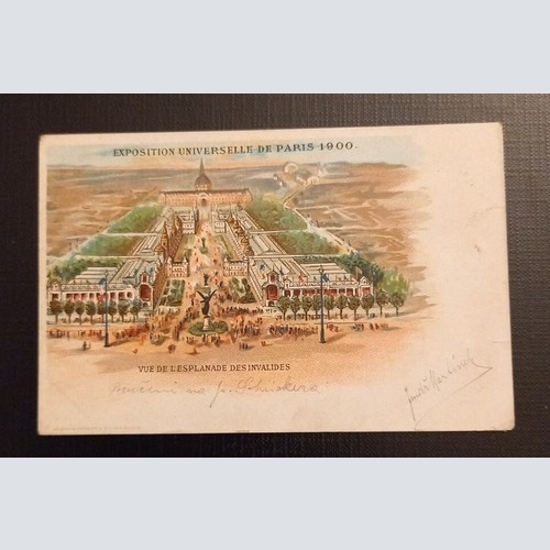 Exposition Universelle De Paris 1900 Vue De L'Esplanade Des Invalides 800065 E