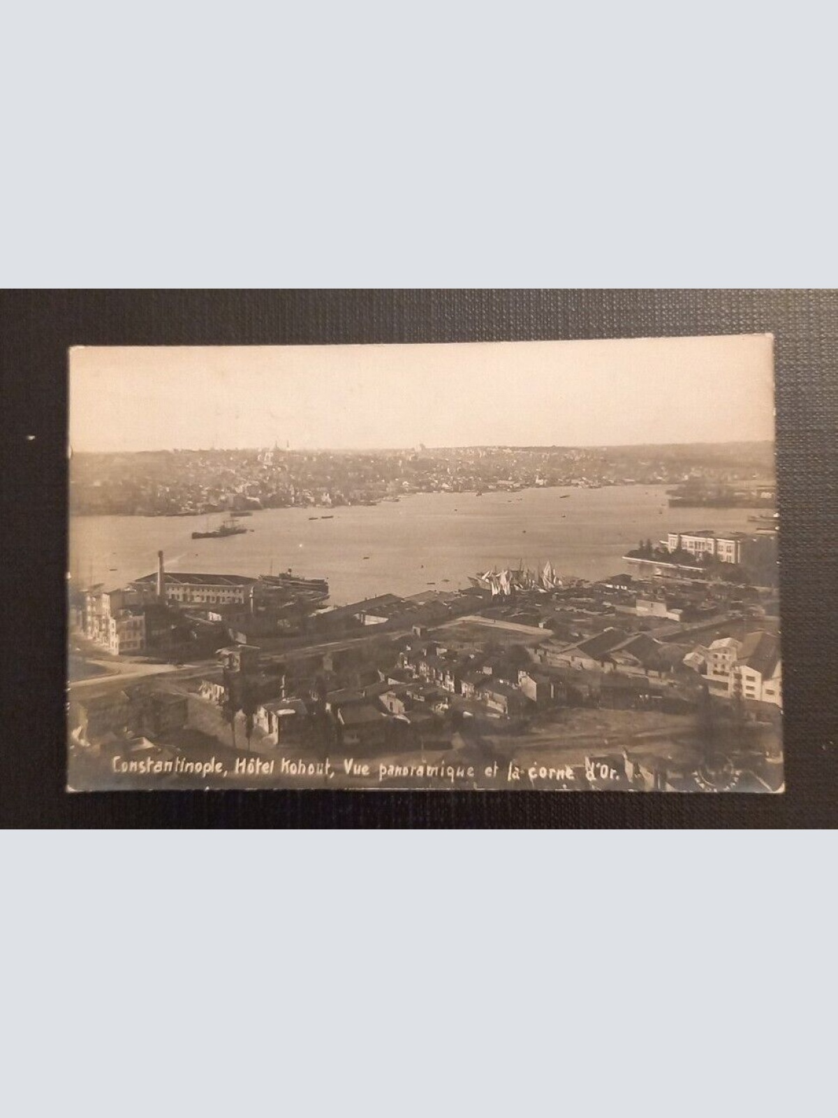 Constantinople Hotel Kohout Vue Panoramique Et La Corne d.Or 800071 Ga E