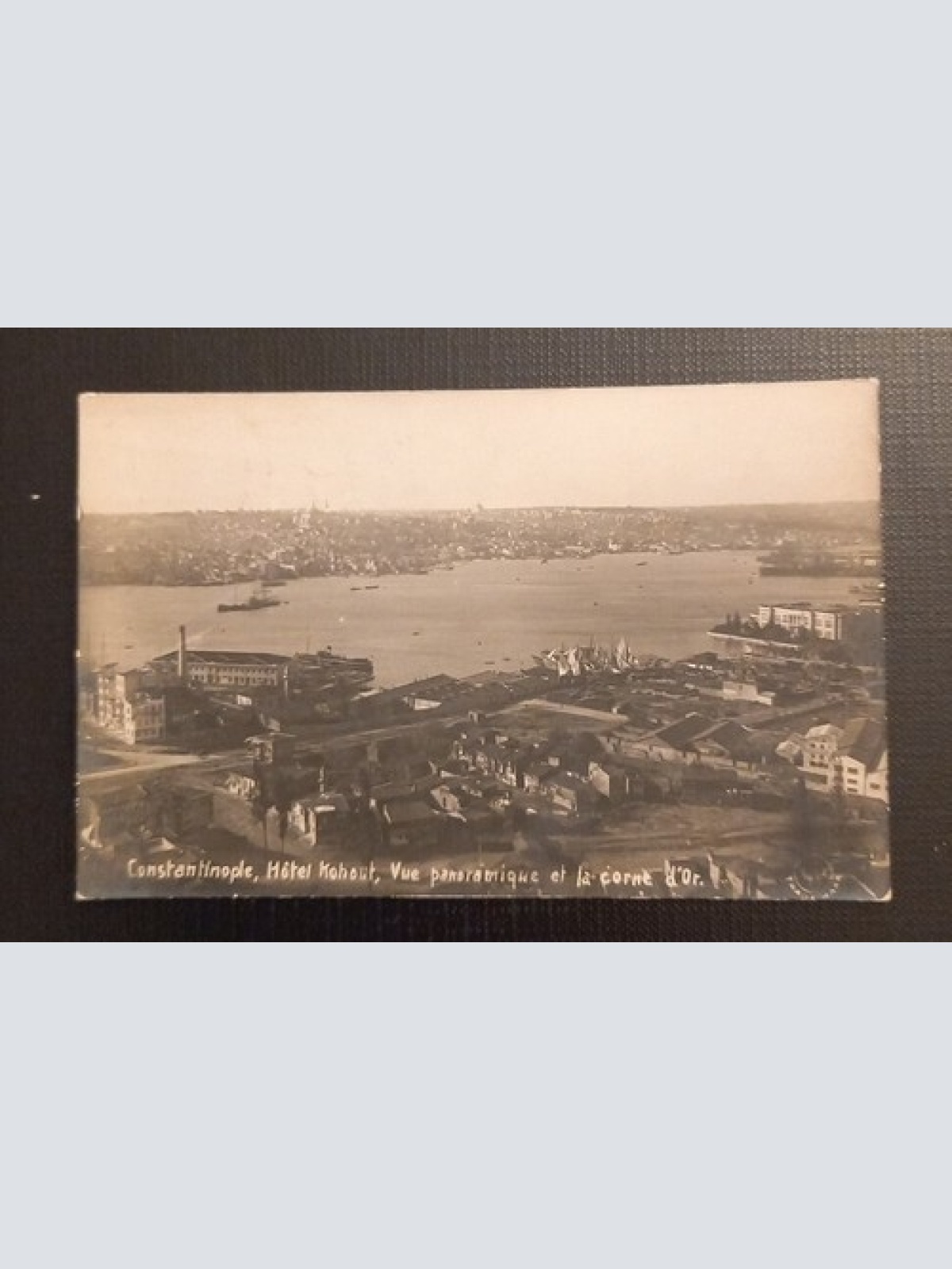 Constantinople Hotel Kohout Vue Panoramique Et La Corne d.Or 800071 Ga E