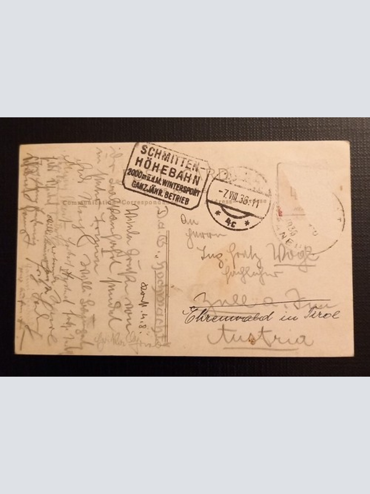 Constantinople Hotel Kohout Vue Panoramique Et La Corne d.Or 800071 Ga E